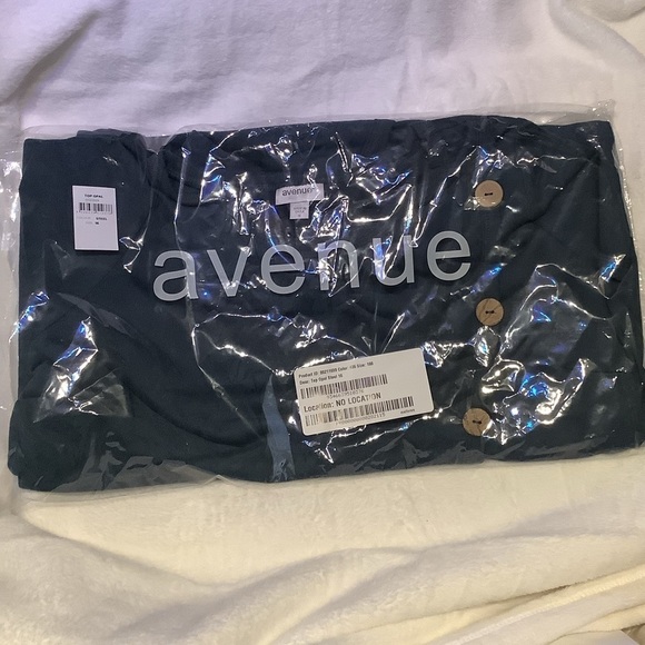 Nwt AVENUE Opal Hacci Knit Top Steel Size 16 (R02.5) - Picture 7 of 8